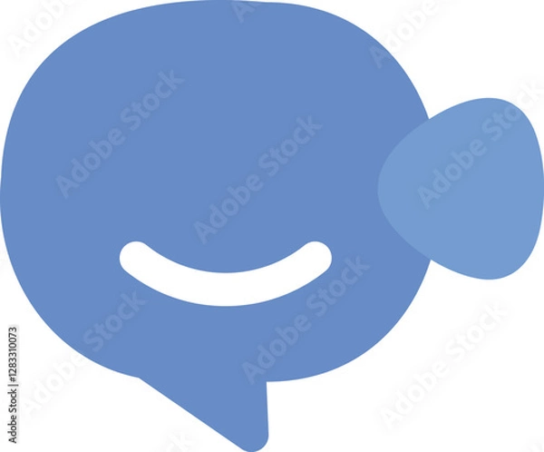 Fototapeta message and video calling icon