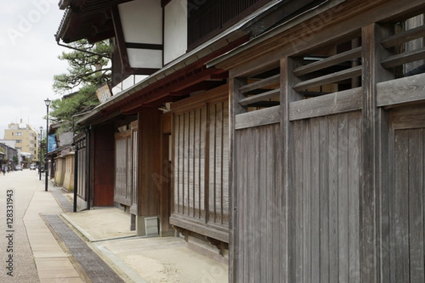 Fototapeta 富山市岩瀬浜の街めぐり