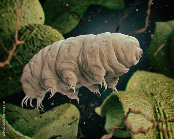 Fototapeta Tardigrade (water bear).