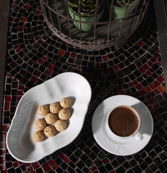 Obraz cookies and coffee