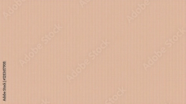 Fototapeta Seamless Peach Corrugated Cardboard Texture Background
