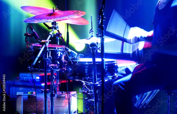 Obraz Perkusista rockowy