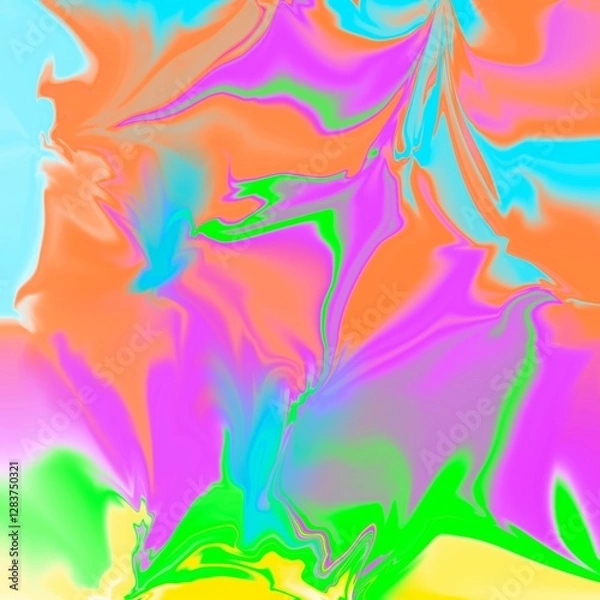Obraz abstract colorful background, illustration