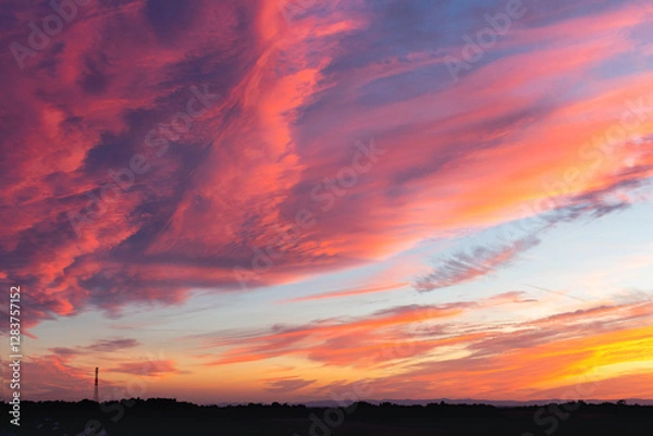 Obraz Colorful Sunset Sky