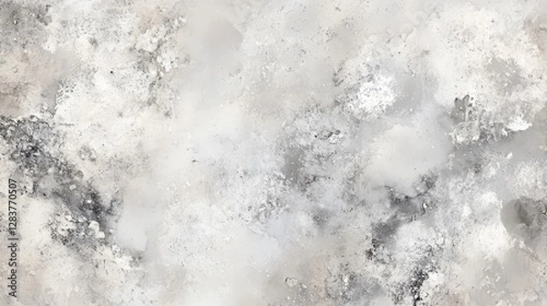 Fototapeta Abstract Textured Background in Soft Grey and White Tones