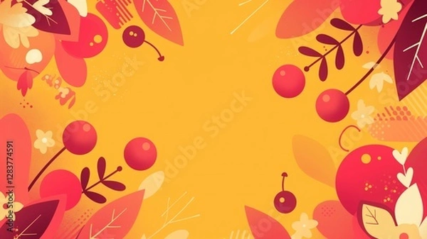 Fototapeta 抽象的なデザインアートの背景画像