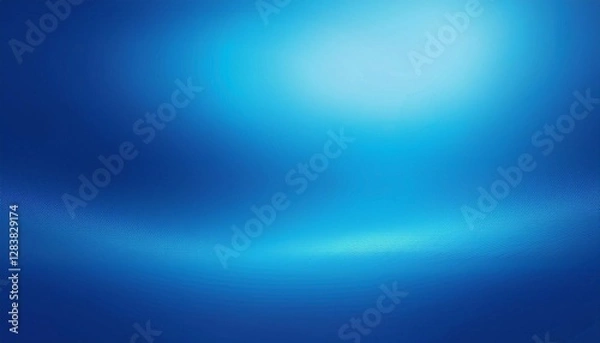 Fototapeta Abstract blue background with light effect creating a soft and dreamy atmosphere