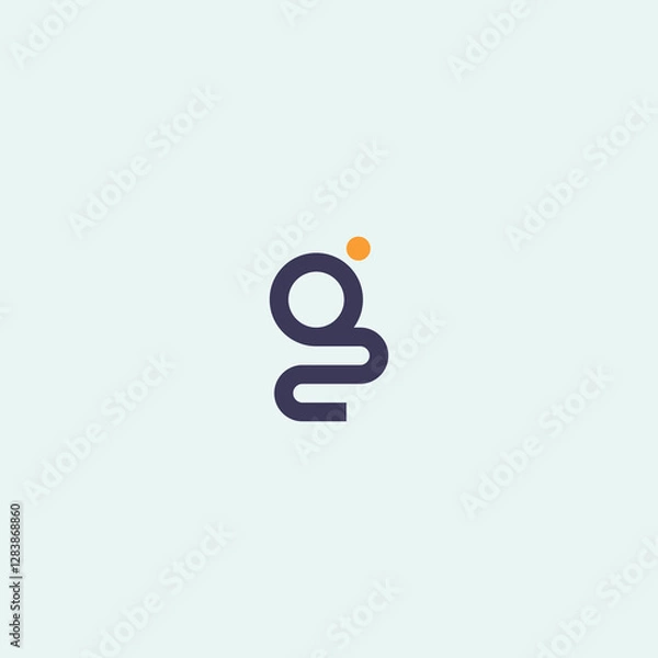 Fototapeta simple and modern letter g logo design template elements