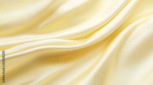Fototapeta A soft pastel yellow background with subtle fading for a soothing tone