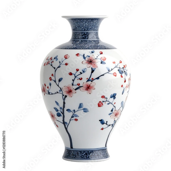 Fototapeta vase isolated on white background