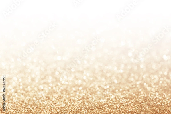 Fototapeta Abstract glitter gold background