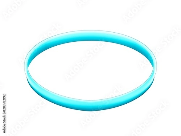 Obraz blue speech bubble