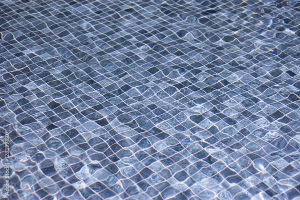 Obraz Swimming pool with mosaic tile