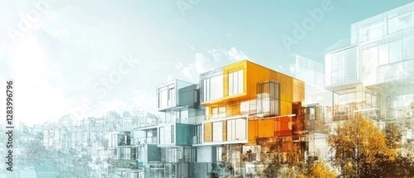 Fototapeta Understanding Gentrification and Its Complexities in Urban Neighborhoods