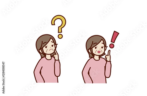 Obraz 疑問に思う・解決する人物