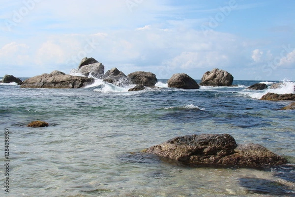 Obraz rocks in the sea