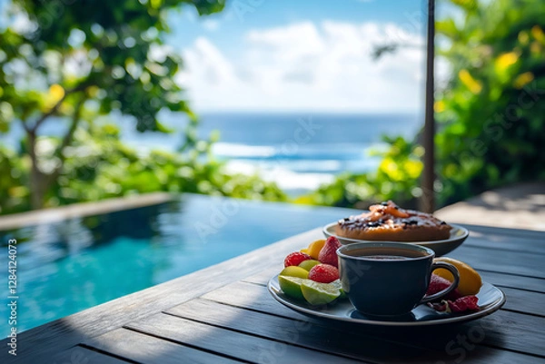 Obraz breakfast on the beach