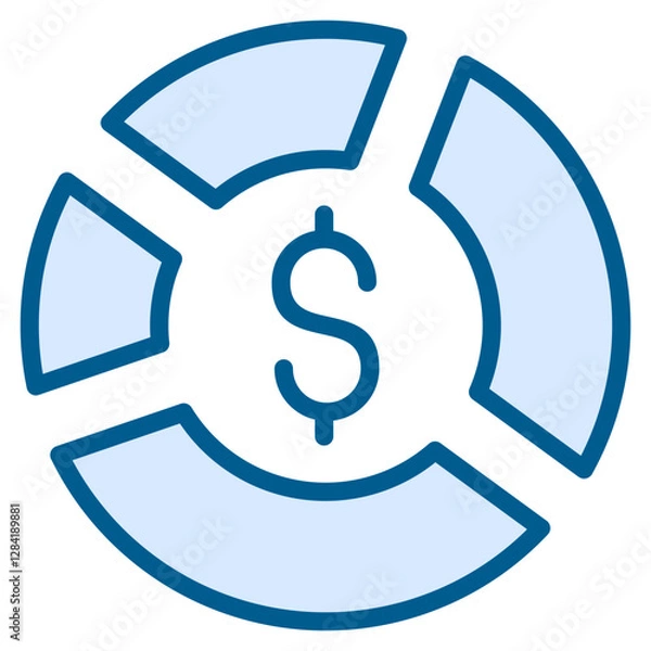 Fototapeta Pie Chart Icon