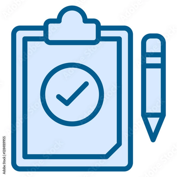 Fototapeta Checklist Icon