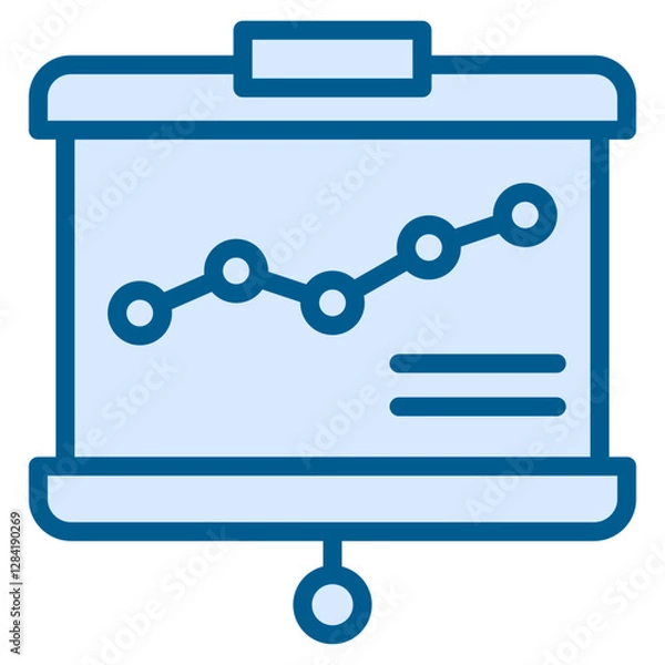 Fototapeta Stats Board Icon