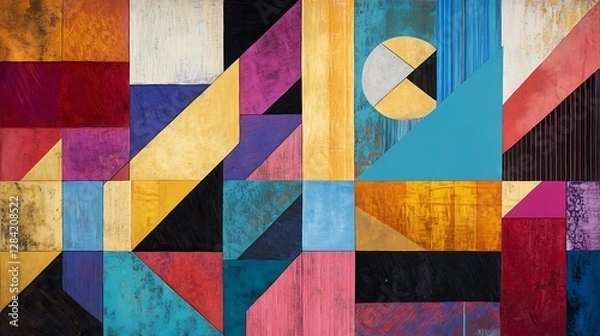 Fototapeta Dynamic Comic and Abstract Art Collection - Vivid Pop Art Designs for Creative Projects