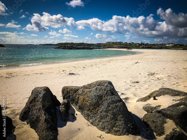 Obraz Åkrasanden beach, Karmøy, Norway