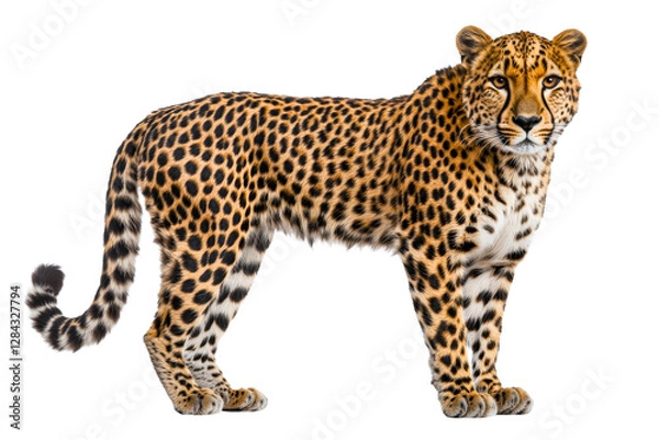 Obraz Captivating leopard showcasing its unique spots