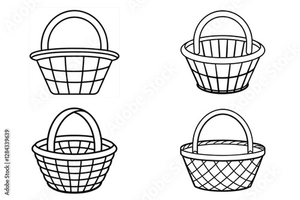 Obraz  Basket vector