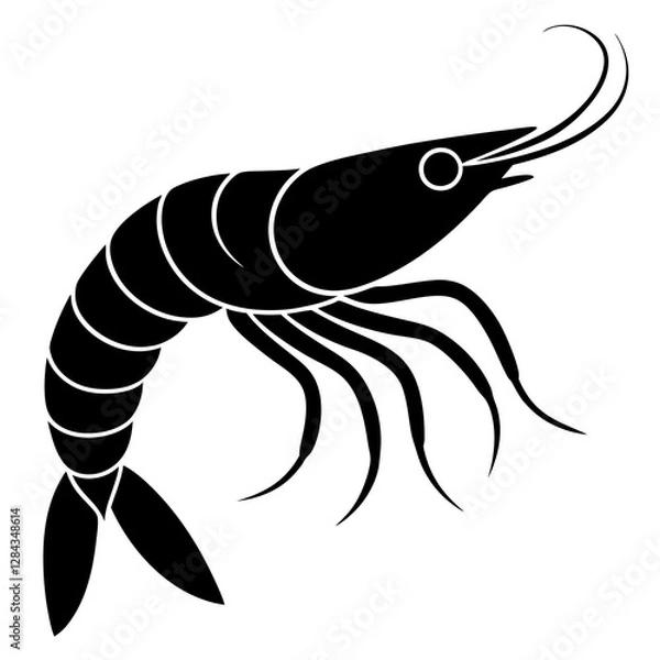 Obraz fish on a white background