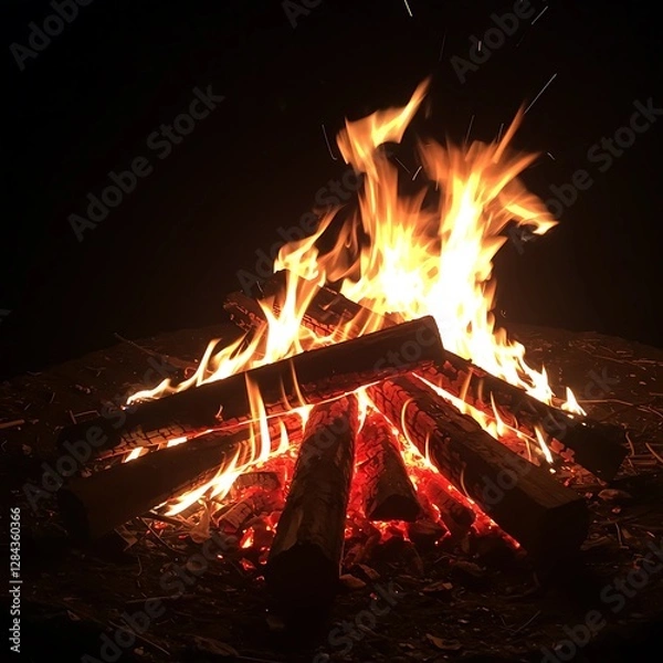 Obraz campfire
