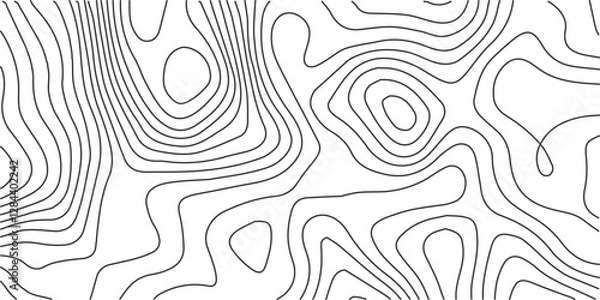Fototapeta Topography background. Vector banner. Topography map background. Vector geographic contour map. Background of the topographic map. Topographic map lines, contour background. 