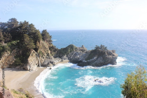 Obraz Beach Waterfall