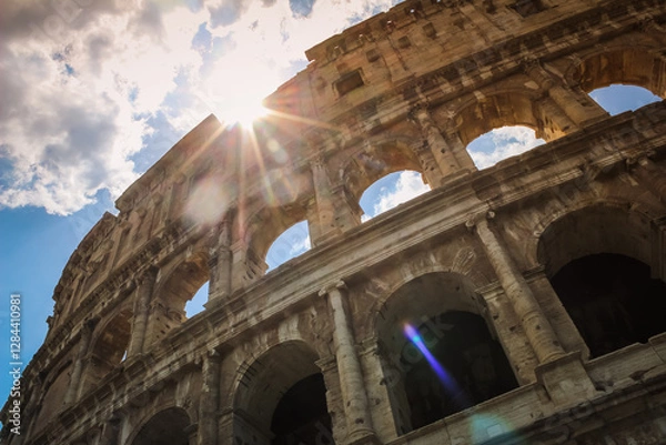 Obraz Colosseum, Rome in sunlight