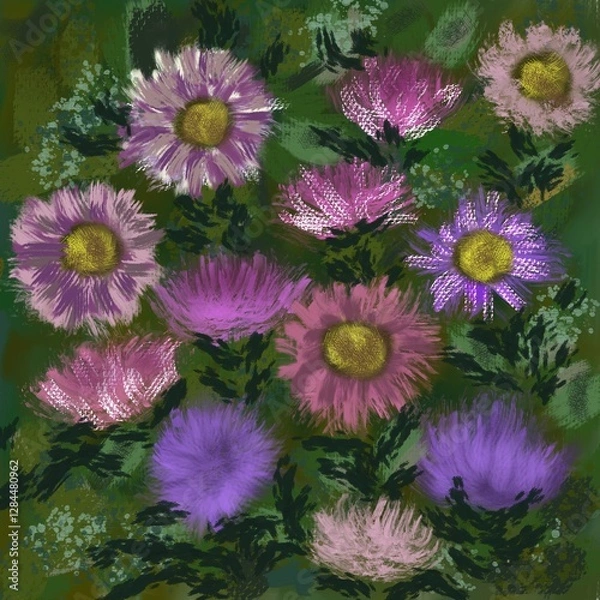 Fototapeta Иллюстрация без названия