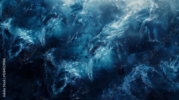 Fototapeta dark blue background 