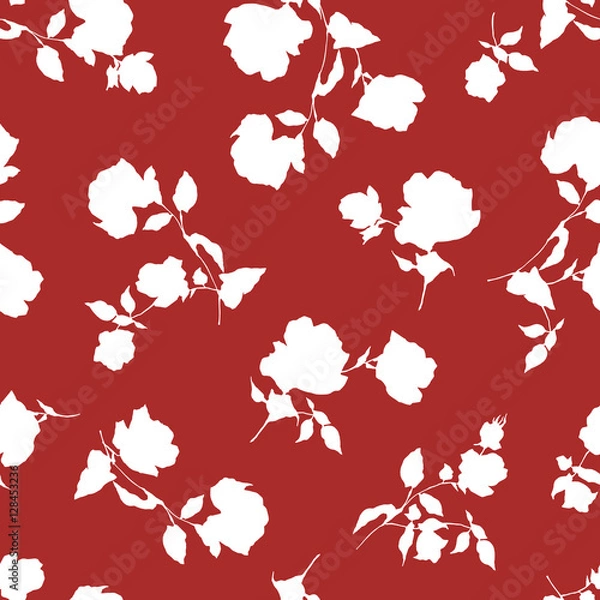 Fototapeta 花のパターン