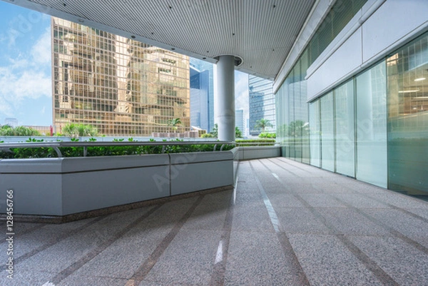 Obraz town square in Shenzhen,China.