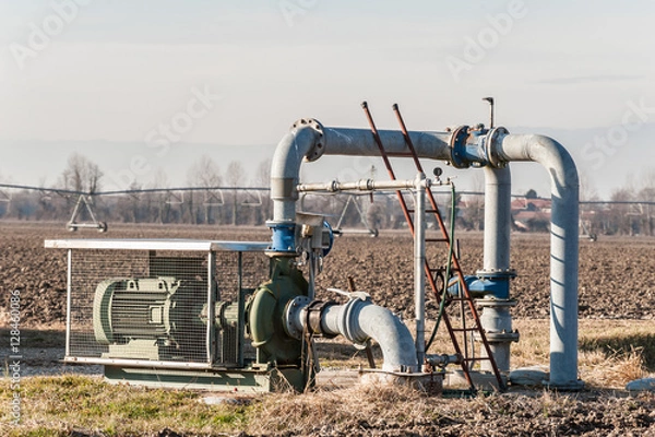 Obraz Irrigation water pumping system