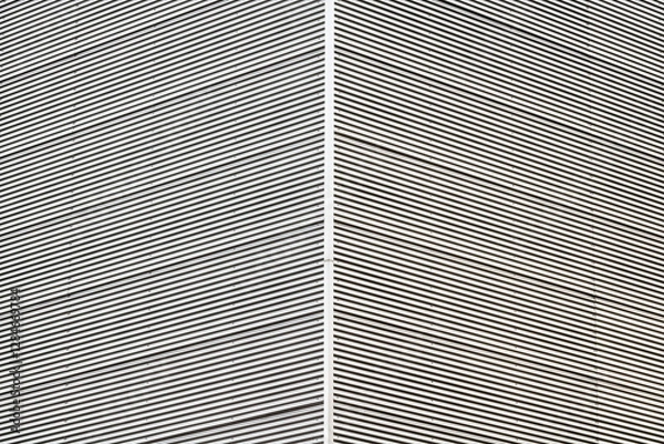 Fototapeta Abstract architecture, Close up of a metallic building facade.