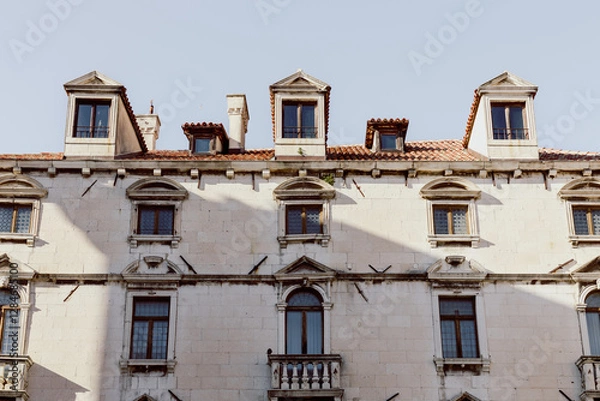 Obraz Architecture of the old town of Split in Croatia