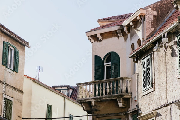 Obraz Architecture of the old town of Split in Croatia