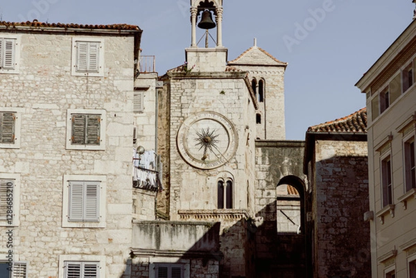 Fototapeta Architecture of the old town of Split in Croatia