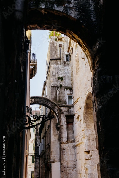 Obraz Architecture of the old town of Split in Croatia