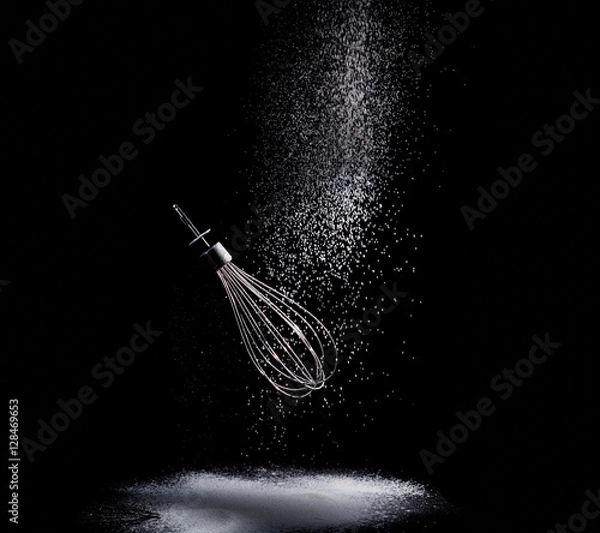 Obraz Kitchenware and flour