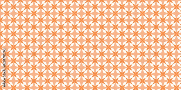 Obraz Geometric Harmony: A Dance of Starbursts