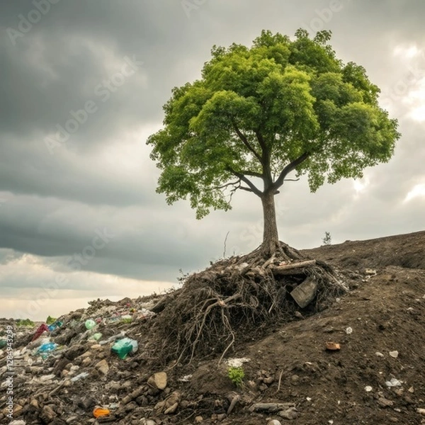 Obraz tree in the sand