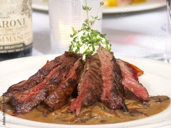 Fototapeta grilled filet mignon