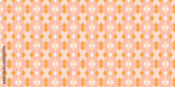 Obraz Soft Sunset Tones in Diamond Harmony