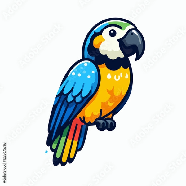 Fototapeta bird vector illustration