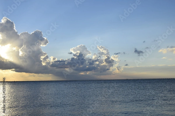Fototapeta Lake Pontchartrain Sunset